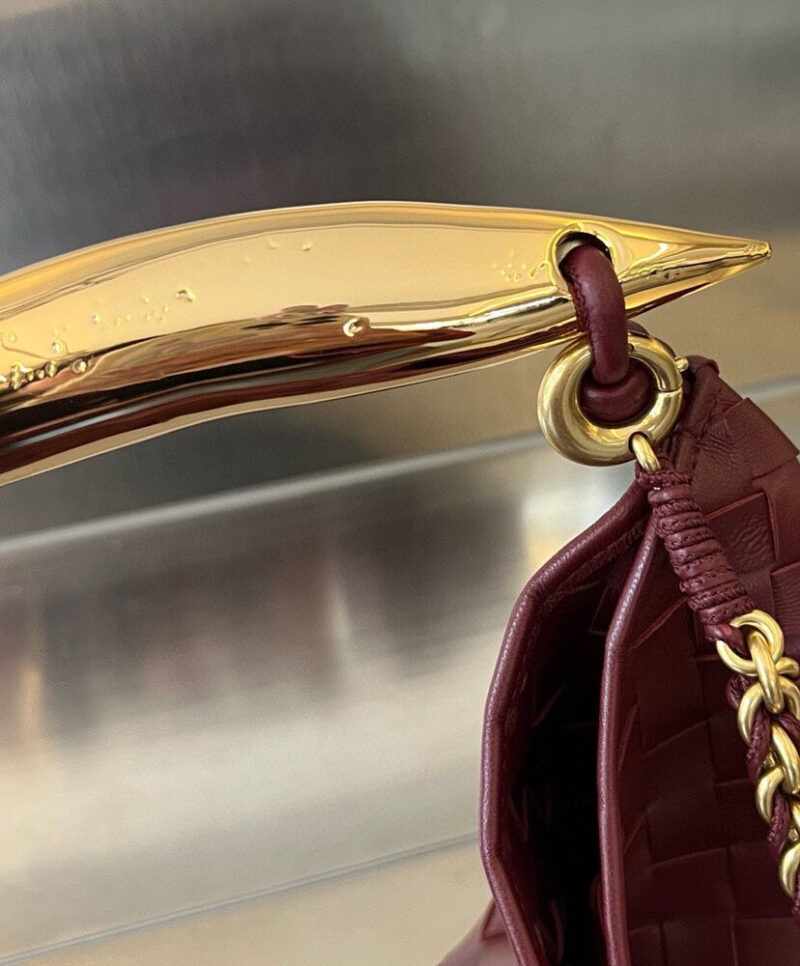 Bottega Veneta Sardine With Chain Mauve